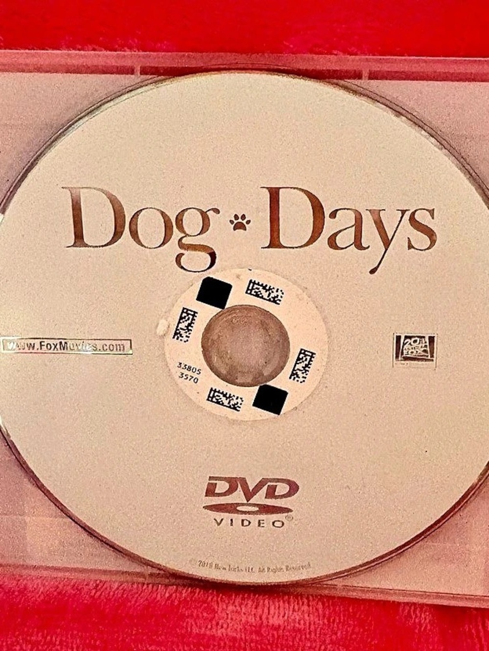 20th Century Fox Dog Days DVD Movie